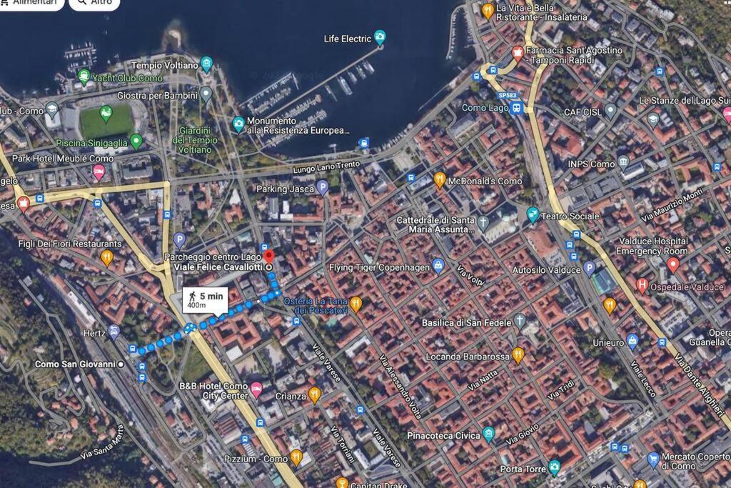 La Casa Di Alessia Nel Centro Di Como - Alessiatravelling Buitenkant foto
